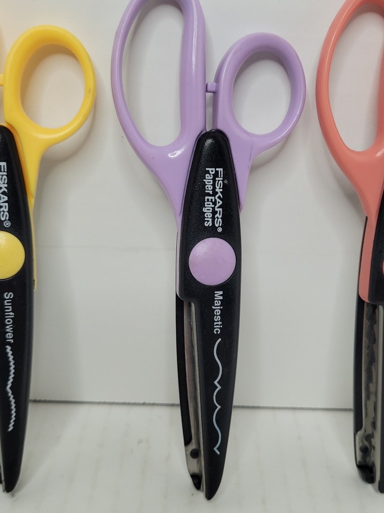Fiskars Scrap Booking Scissors Lot