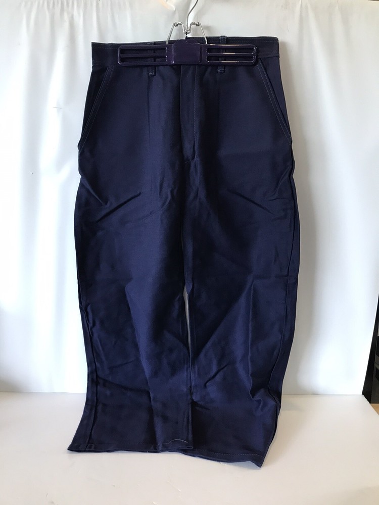 NEW Banox Welding Pants Flame and Arc Resistant Blue Multiple Sizes