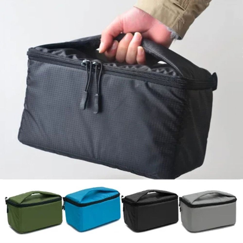 Portable Camera Insert Padded Bag Holder Shockproof with Dividing Partition