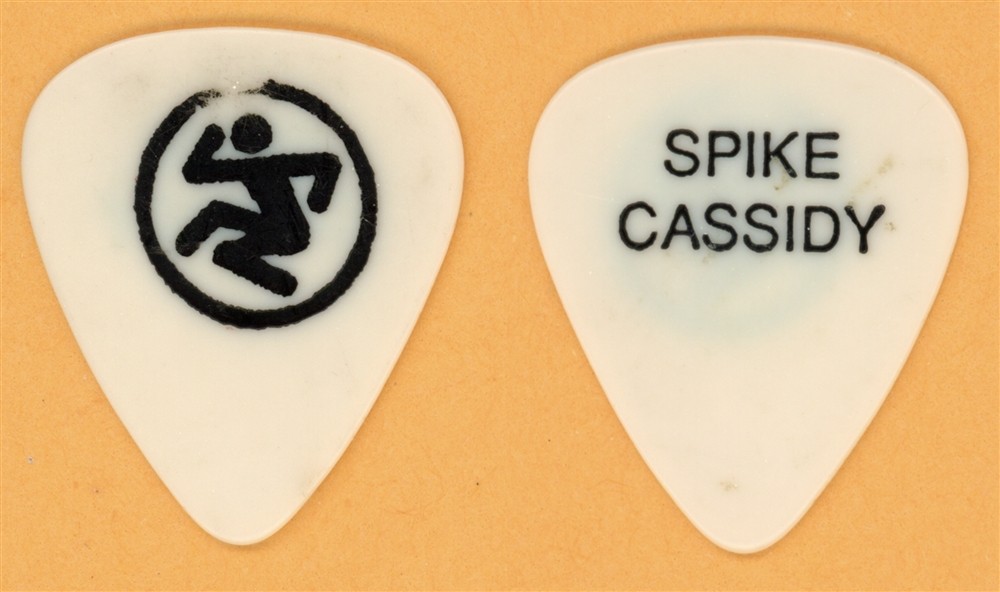 DRI Spike Cassidy Vintage Guitar Pick - 1989 Thrash Zone Tour