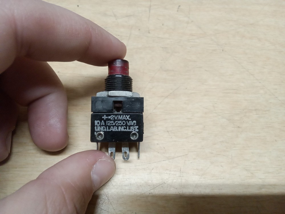 Licon Lighted Start Button 01-700157