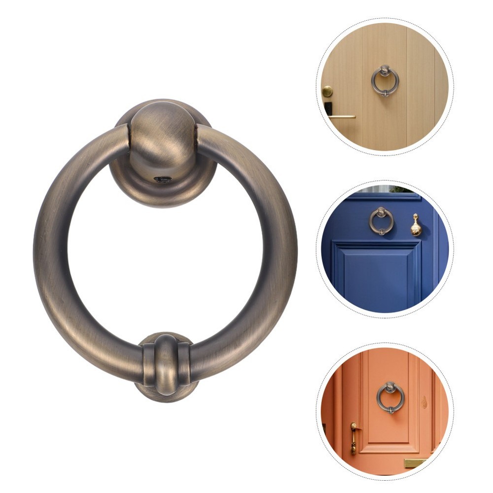 2 Pcs Retro Door Knocker Knockers for Front Chic Decors Classical