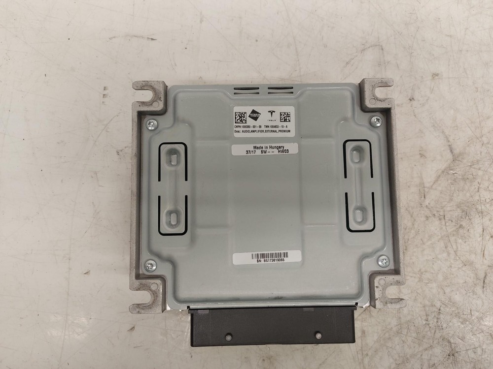 2018 TESLA MODEL S AMPLIFIER UNIT/MODULE