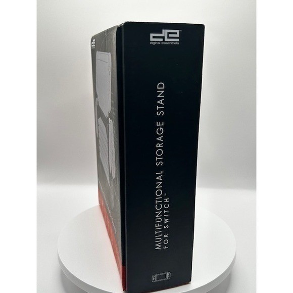 Digital Essentials Multifunctional Storage Stand for Nintendo Switch Black New