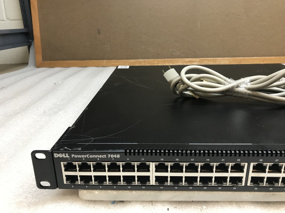Dell PowerConnect 7048 48-Ports External Switch Managed w/ Stacking Module