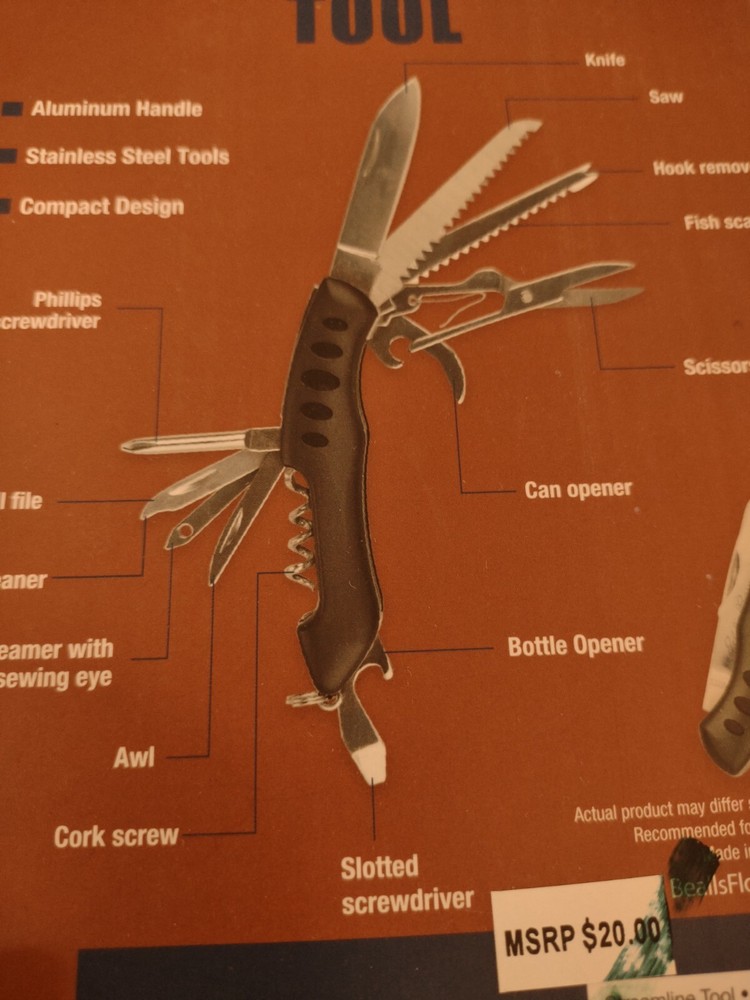 Reel Legends streamline pocket tool