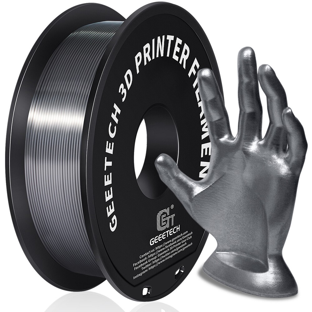 Geeetech Silk PLA 3D Printer Filament 1.75mm 1KG Multicolor For FDM 3D Printer