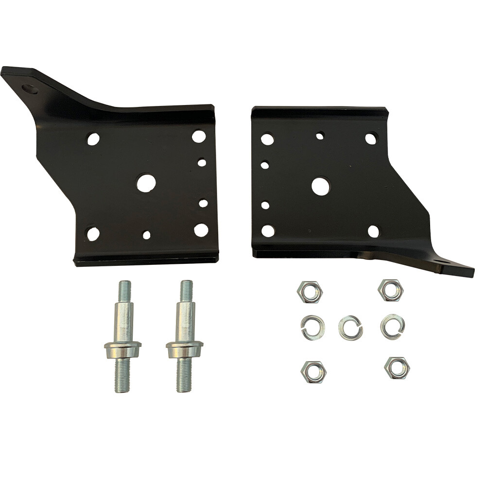 For 68-72 Camaro Firebird Nova w/Studs Multi Leaf Spring Shock Plate Kit 12Pcs