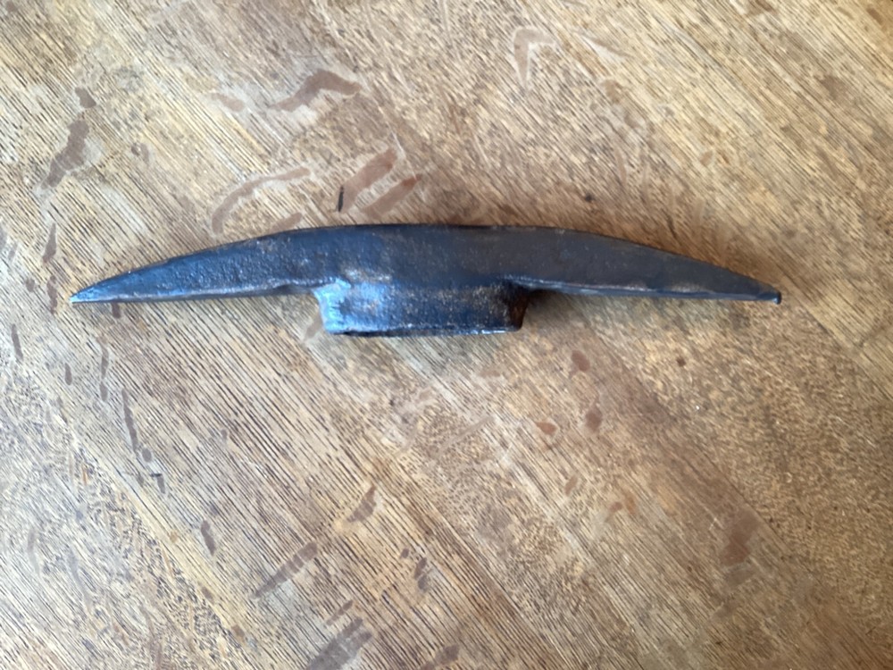 Antique Iron Miners Pick Head 13”