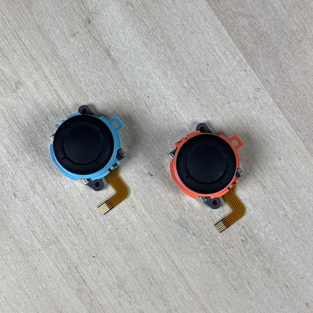Nintendo Switch 2 - Hall Effect Joy-Con Joystick Assembly 2 Pack Blue/Light Red