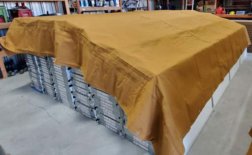 12 OZ Heavy Duty Water Resistant Canvas Tarp - Water Resistant & Breathable