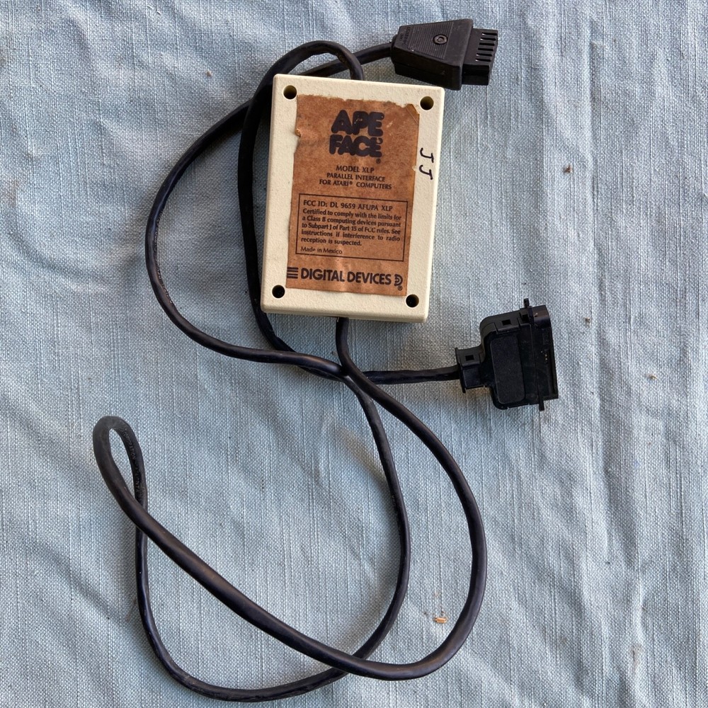 Atari 400 800 Ape Face Model XLP Parallel Interface Digital Devices Vintage