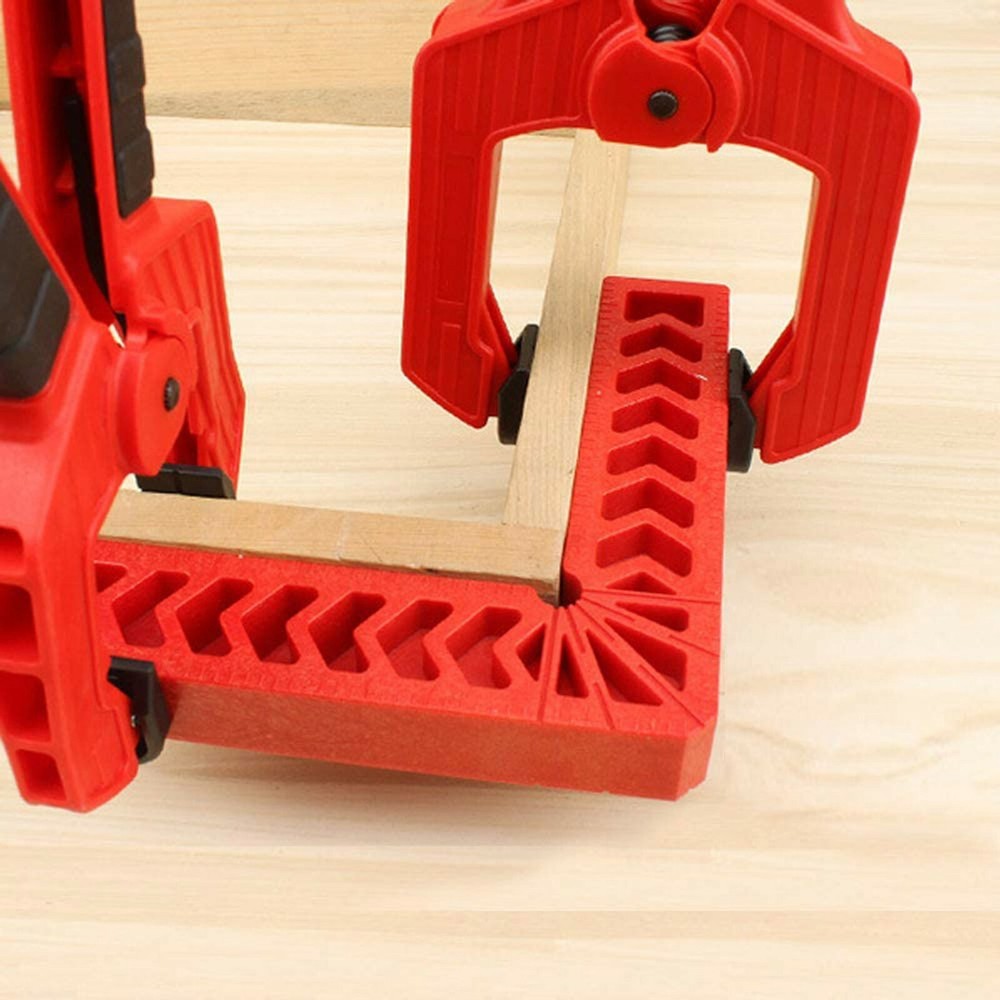 8Pcs Right Angle Corner Clamp Positioning Squares 90 Degree Right Angle L-Type