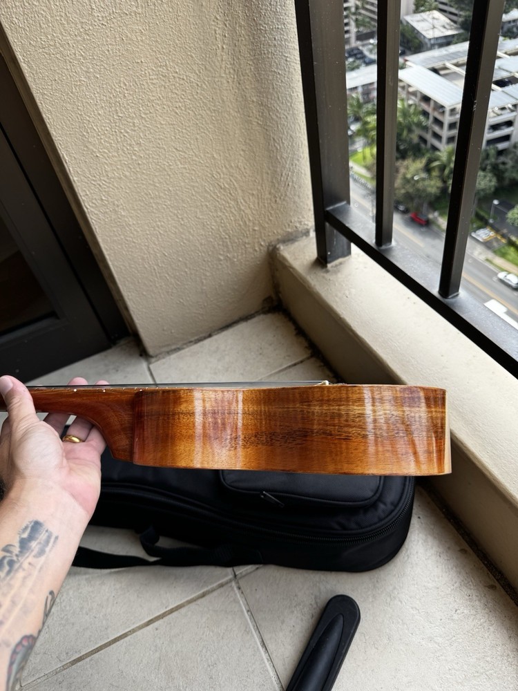Ana’Ole Solid Koa Concert Ukulele Hand Made