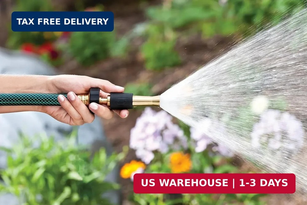 Orbit 26809 5" Brass Adjustable Nozzle and Sweeper Nozzle Dual Pack
