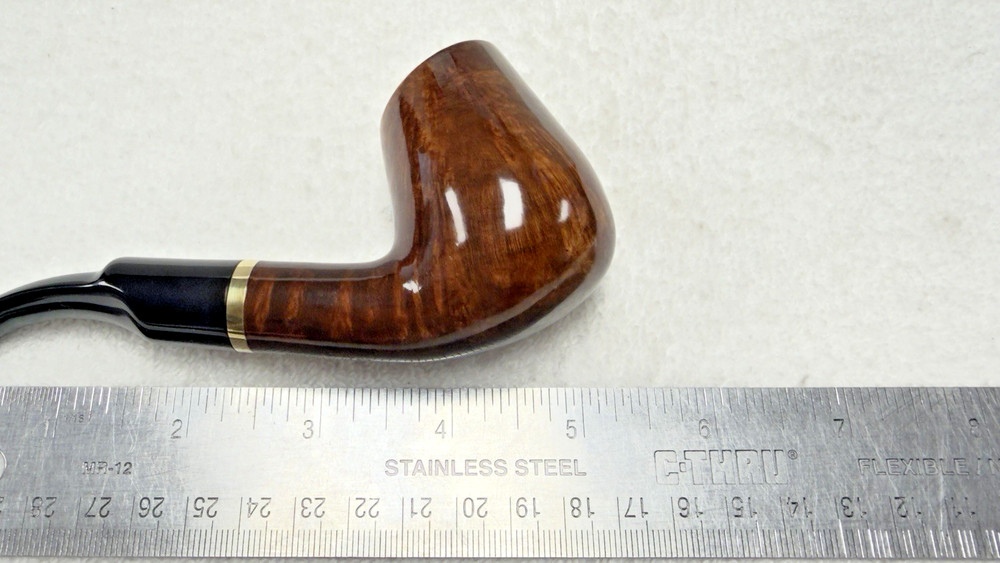 Mr. Brog #67 Smooth Full Bent Egg 9mm Filter Pipe w Acrylic Stem
