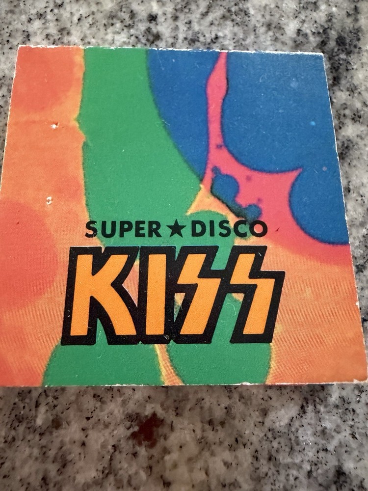 KISS 1983 BRAZIL CREATURES OF NIGHT TOUR PROMO MATCHBOOK SET AUCOIN VINTAGE RARE