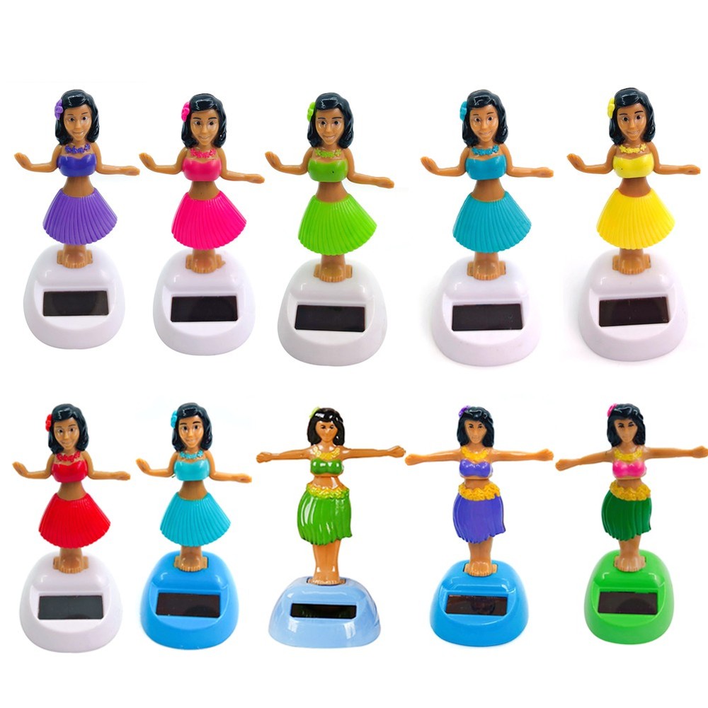 Solar Bobblehead Figures Solar Powered Dancing Figures Cute Solar Dancers