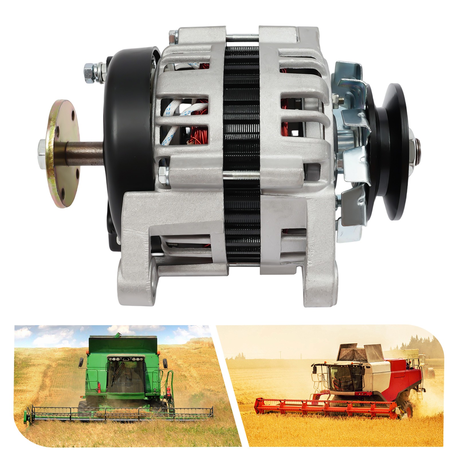 Permanent Magnet Synchronous Generator DC Low Rpm Alternator Charging 2000W