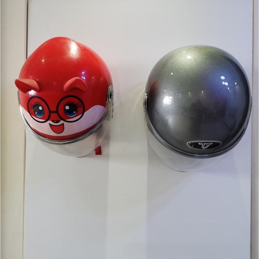 Helmet Hanger Easy Mount Wide Compatibility for Motorcycle Helmets