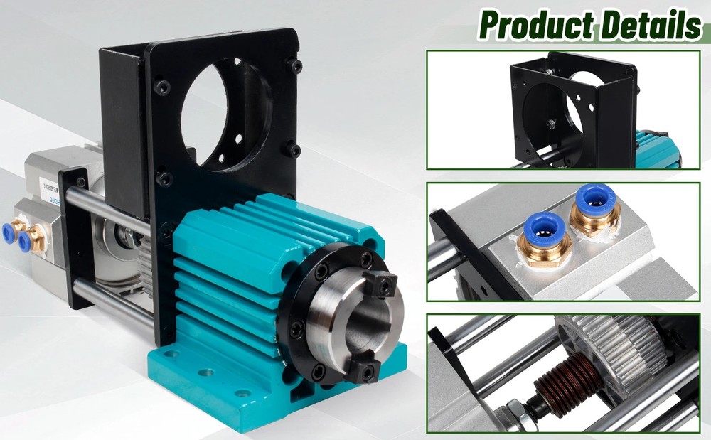 BT30 Non-Powered Spindle Cylinder Pneumatic Semi-Automatic Tool Changer Spindle