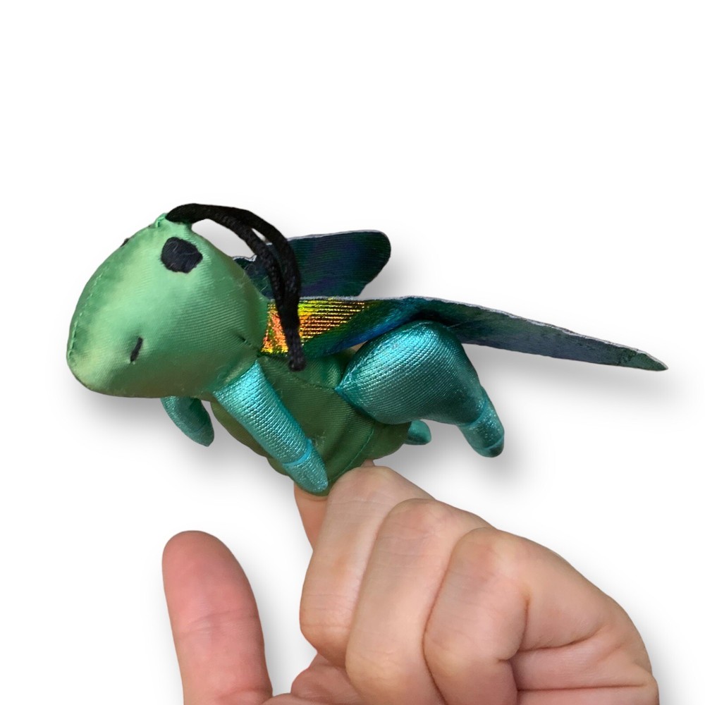 Grasshopper Finger Puppet Jacob Hoefnagel 5”
