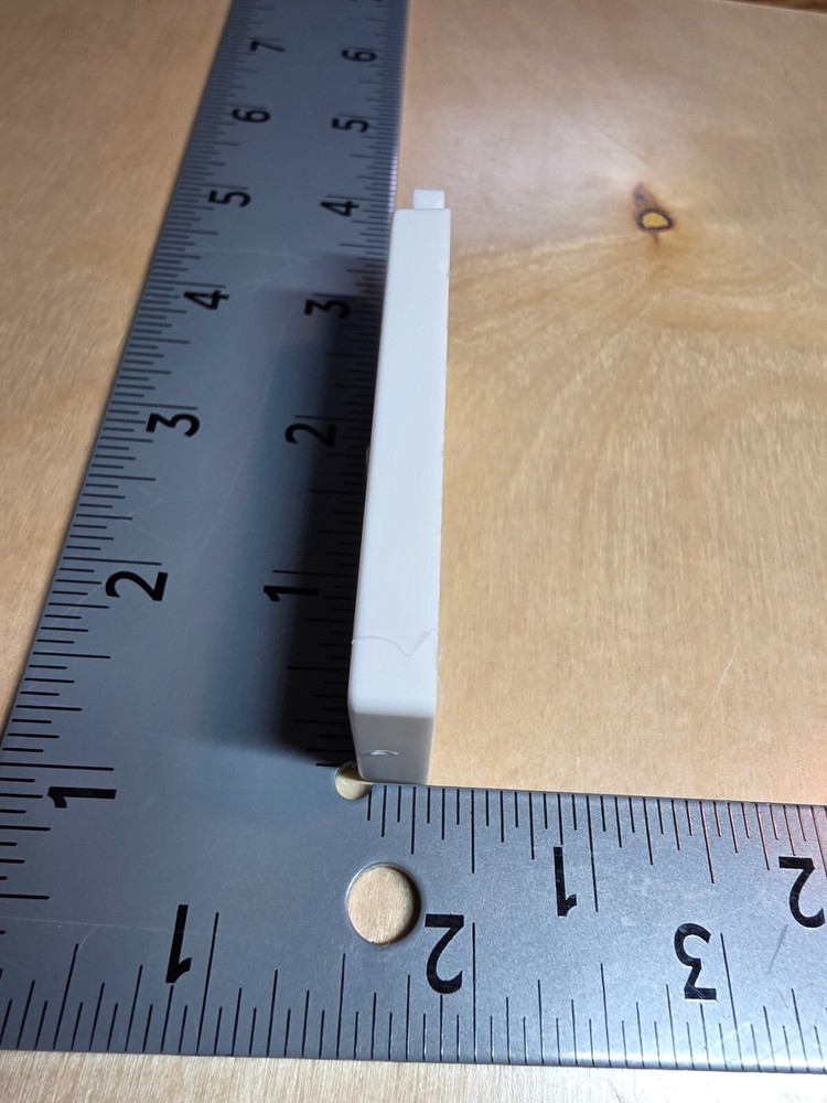 Surface Mount Tilt Latch / spring loaded / WHITE / Sold by the each / R-Side V