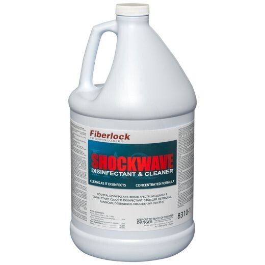 Fiberlock Shockwave Disinfectant & Cleaner - Case 4 / 1 Gal.