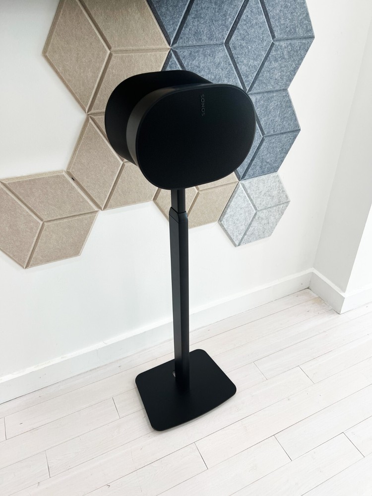 ynVISION Adjustable Height Floor Stands Compatible with SONOS Era 100 & 300 PAIR