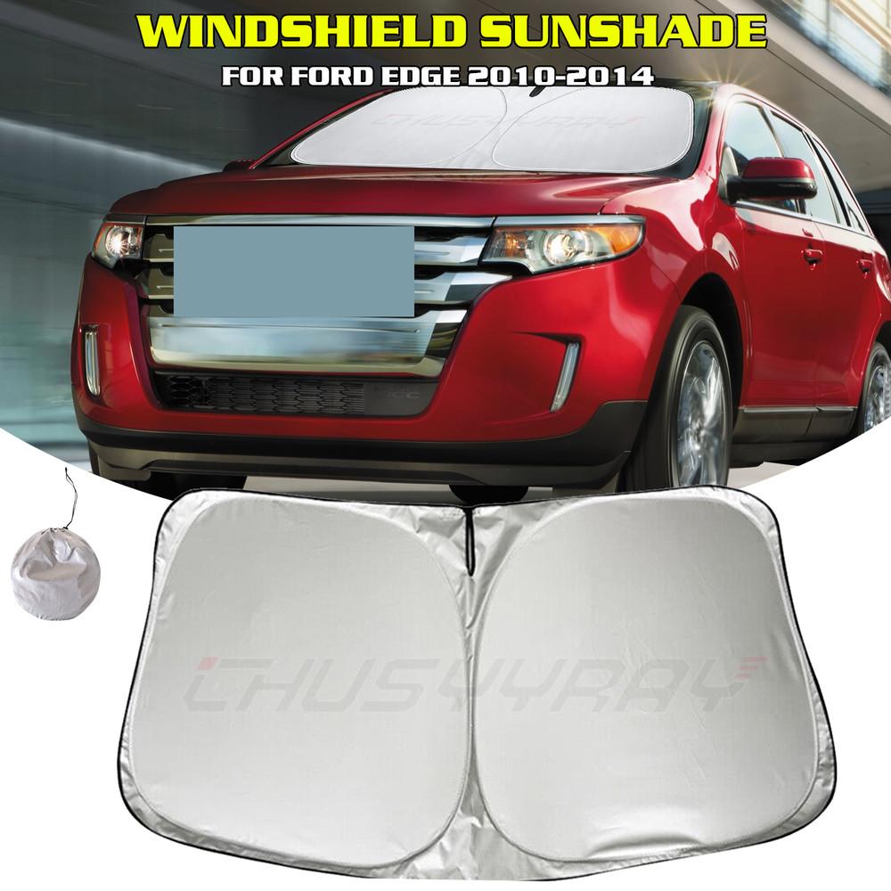 Car Windshield Sun Shade Foldable Shield Cover Visor For Ford Ford EDGE 2011