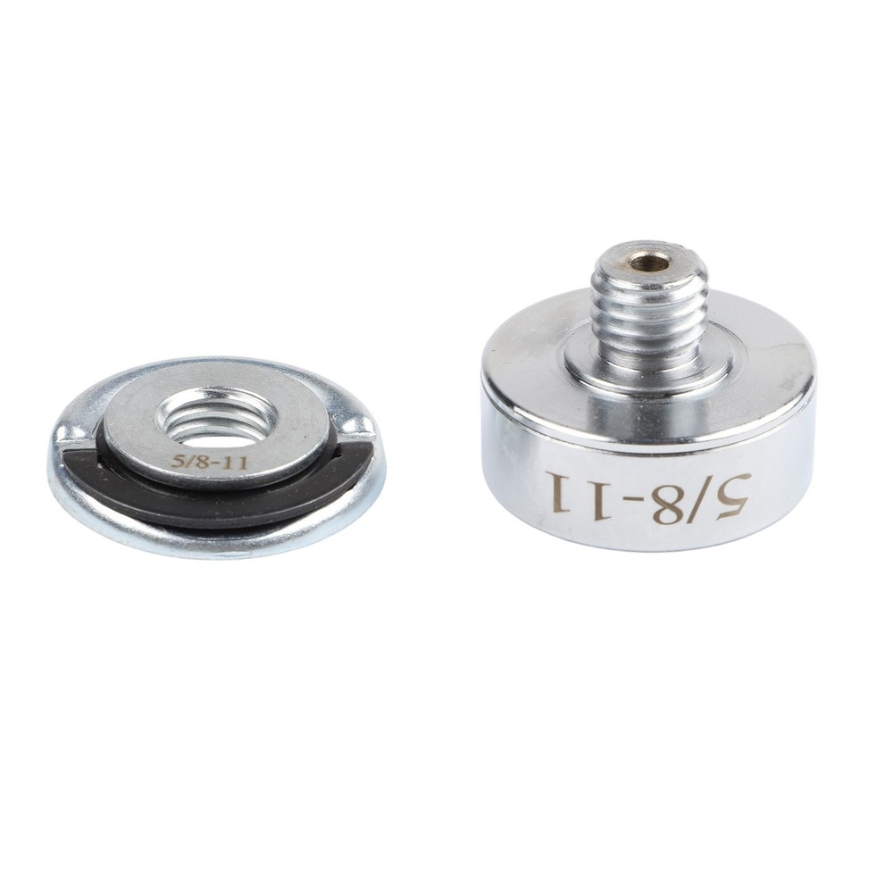 2 Piece 5 8 11 Thread Angle Grinder Adapter Set for XLOCK Tools Stainless