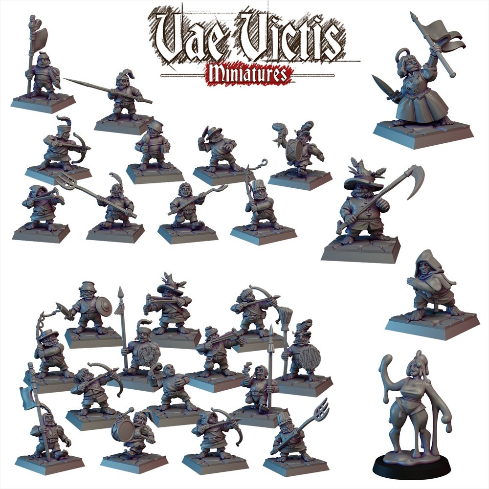 Vae Victis 28mm Halfling Warband 2