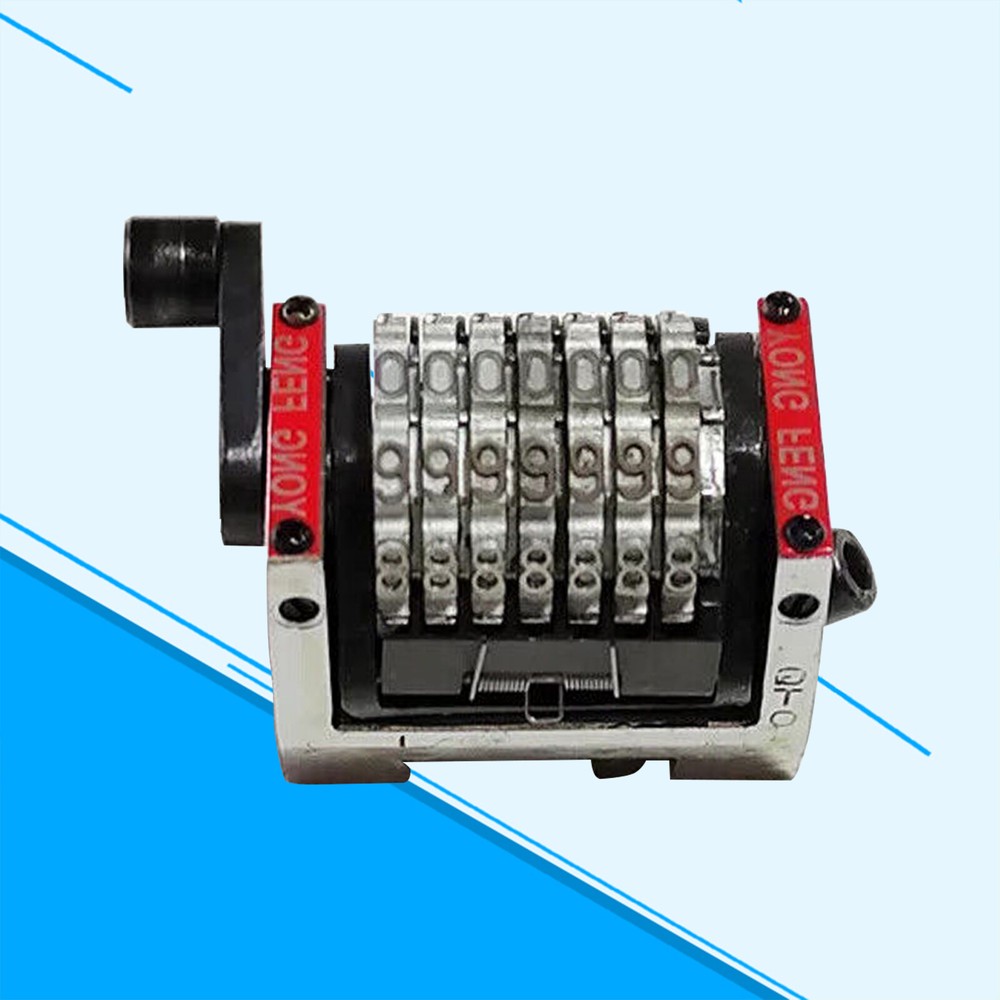 For Printing Machine GTO 7 Digits Numbering Machine Horizontal Backward
