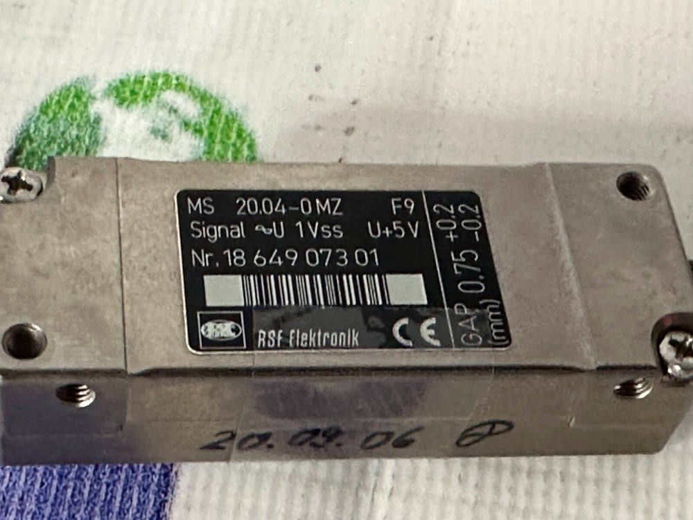 RSF Elektronik MS 20.04-0MZ F9 Electronic Linear Encoder With Read Head Cable