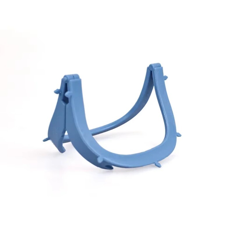 Dental Rubber Dam Frame Holder Foldable Plastic Bracket X-Ray Dam Sheet Holder