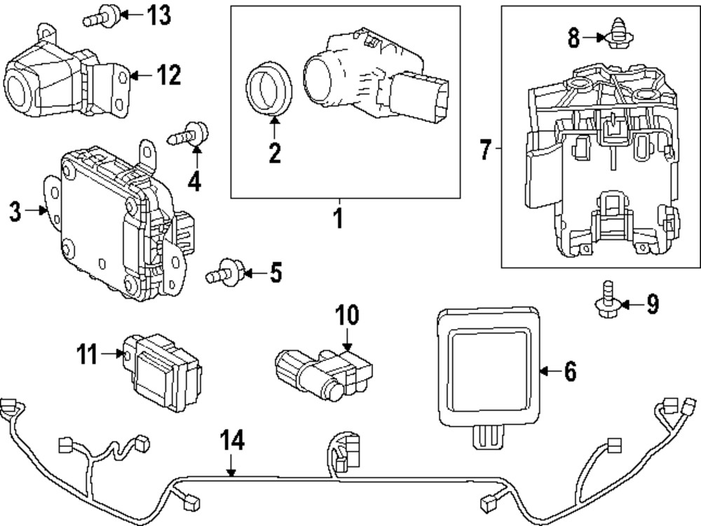 Genuine Lexus Park Sensor 89341-K0060-15