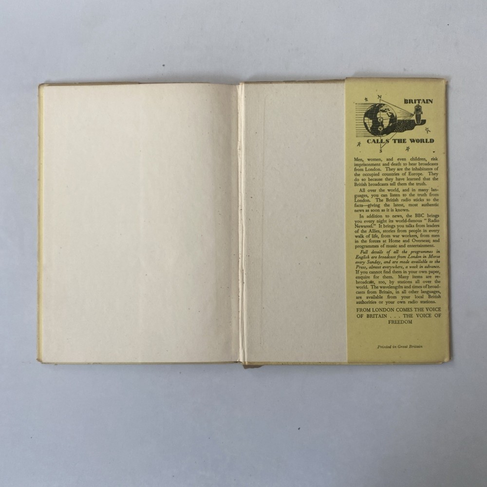 WW2 ENTERTAINMENT PROGRAMMES 1944/45 ITALIAN WITH TICKETS