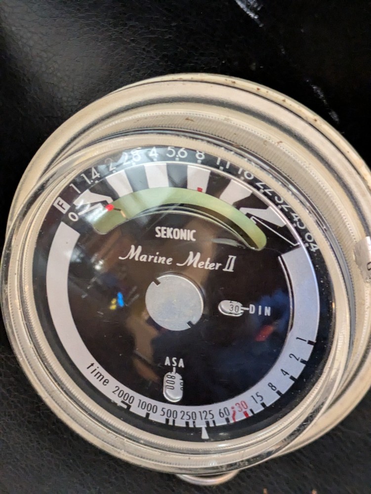 Sekonic Marine Meter II Waterproof Exposure Meter UNTESTED