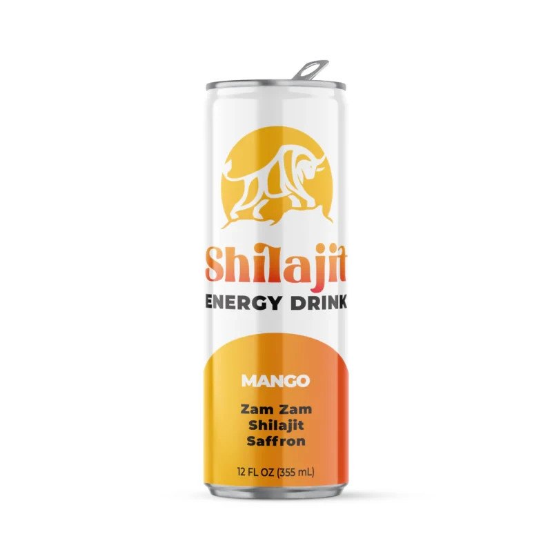 SHILAJIT ENERGY MANGO 12 OZ 12 PACK
