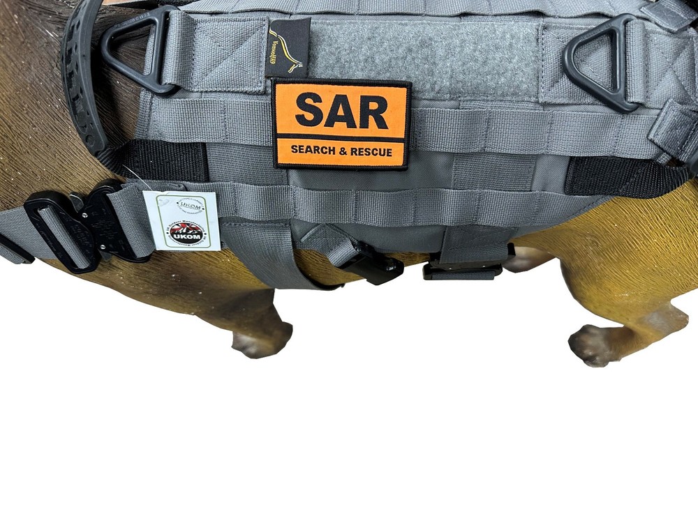 Search and Rescue SAR Patch (Hook And Loop Backed) - Mountain Air Coast Support