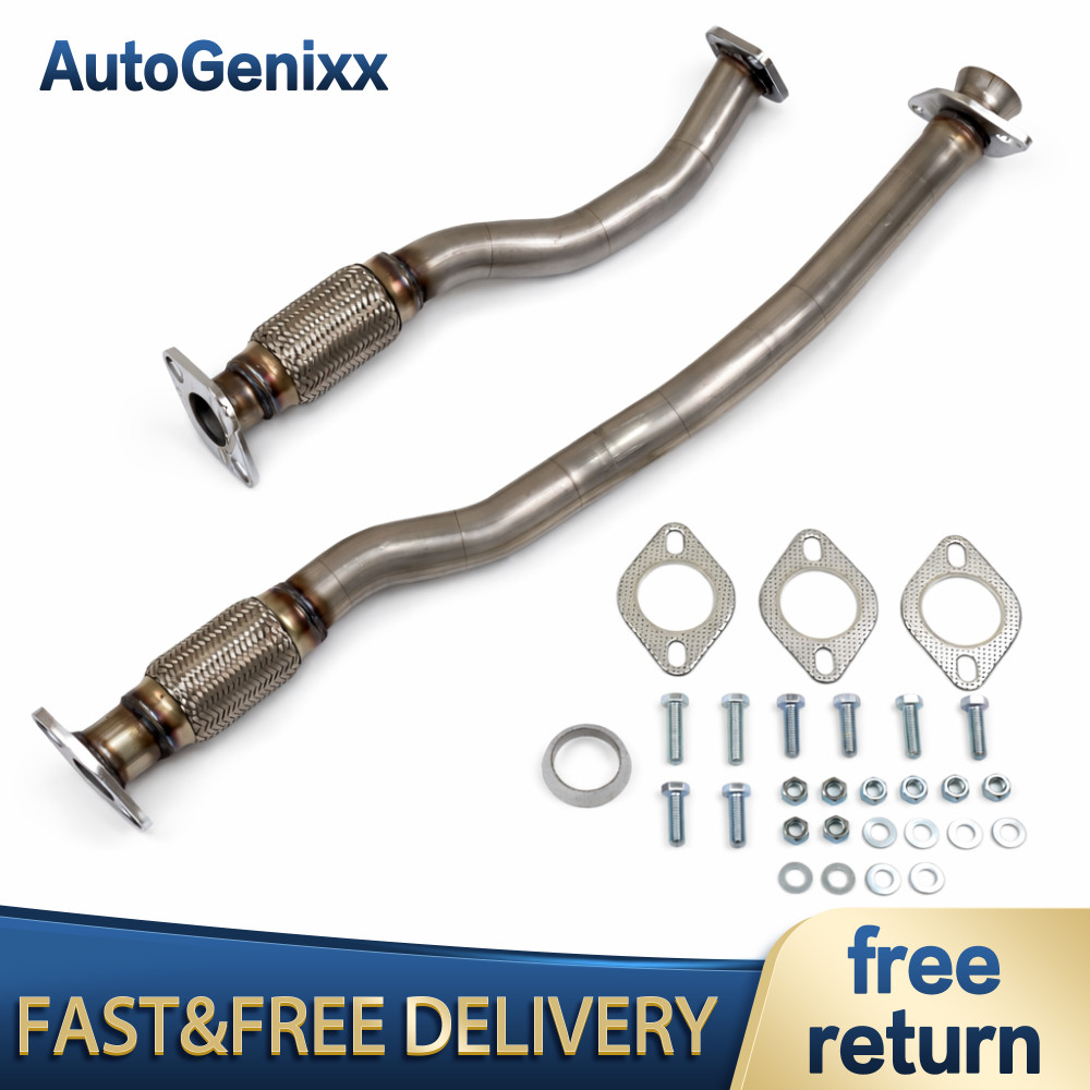 Stainless Front Exhaust Flex Pipe Fits 2013-2019 Explorer 3.5L EcoBoost