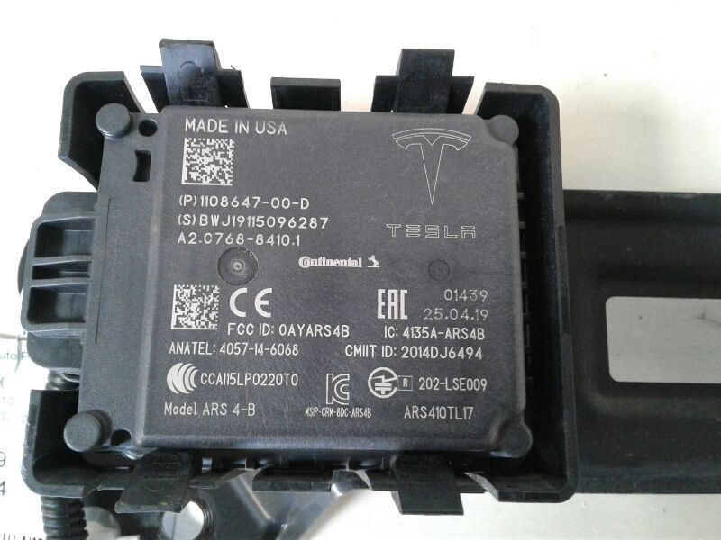 TESLA 3 2019 Camera/Projector 117421