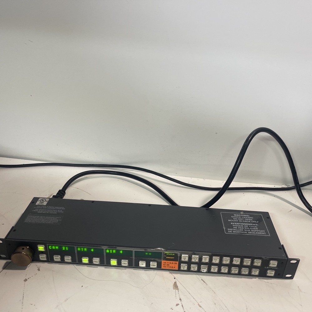 Leitch RCP-ABA1E-XYP control panels