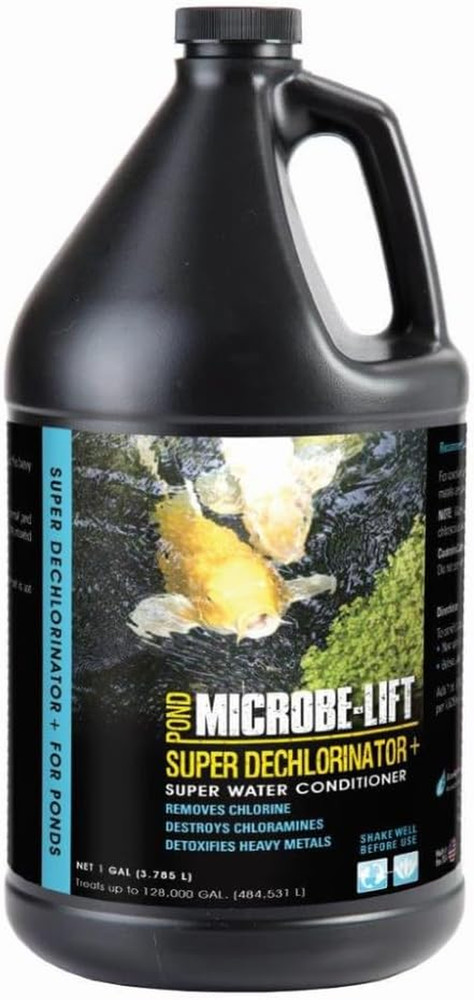 Super Dechlorinator plus Water Conditioner for Ponds, 1 Gallon