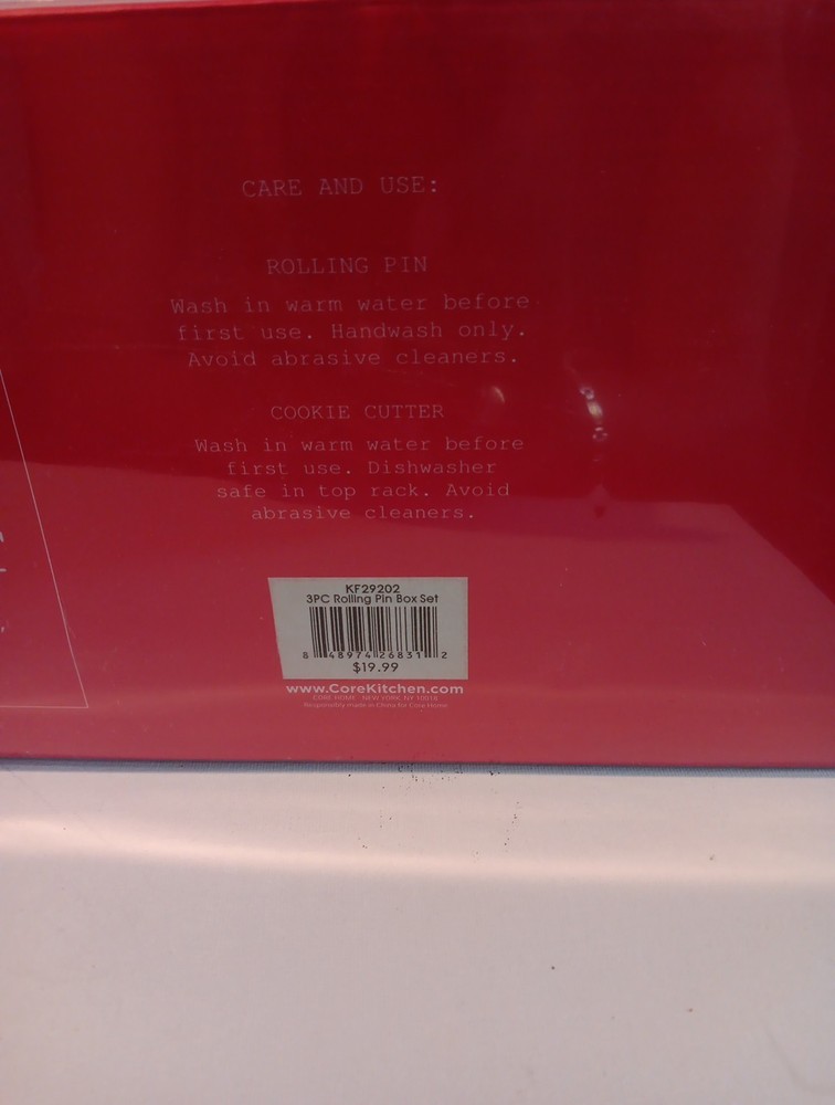 Core Kitchen 3 piece Bakeware Set Bake Set NEW. Gift Idea X0/ Heart Shape