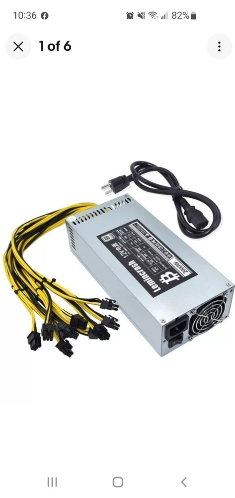 Bitman LEMINCRASH power Supply For Vrypto Mining. 2000w