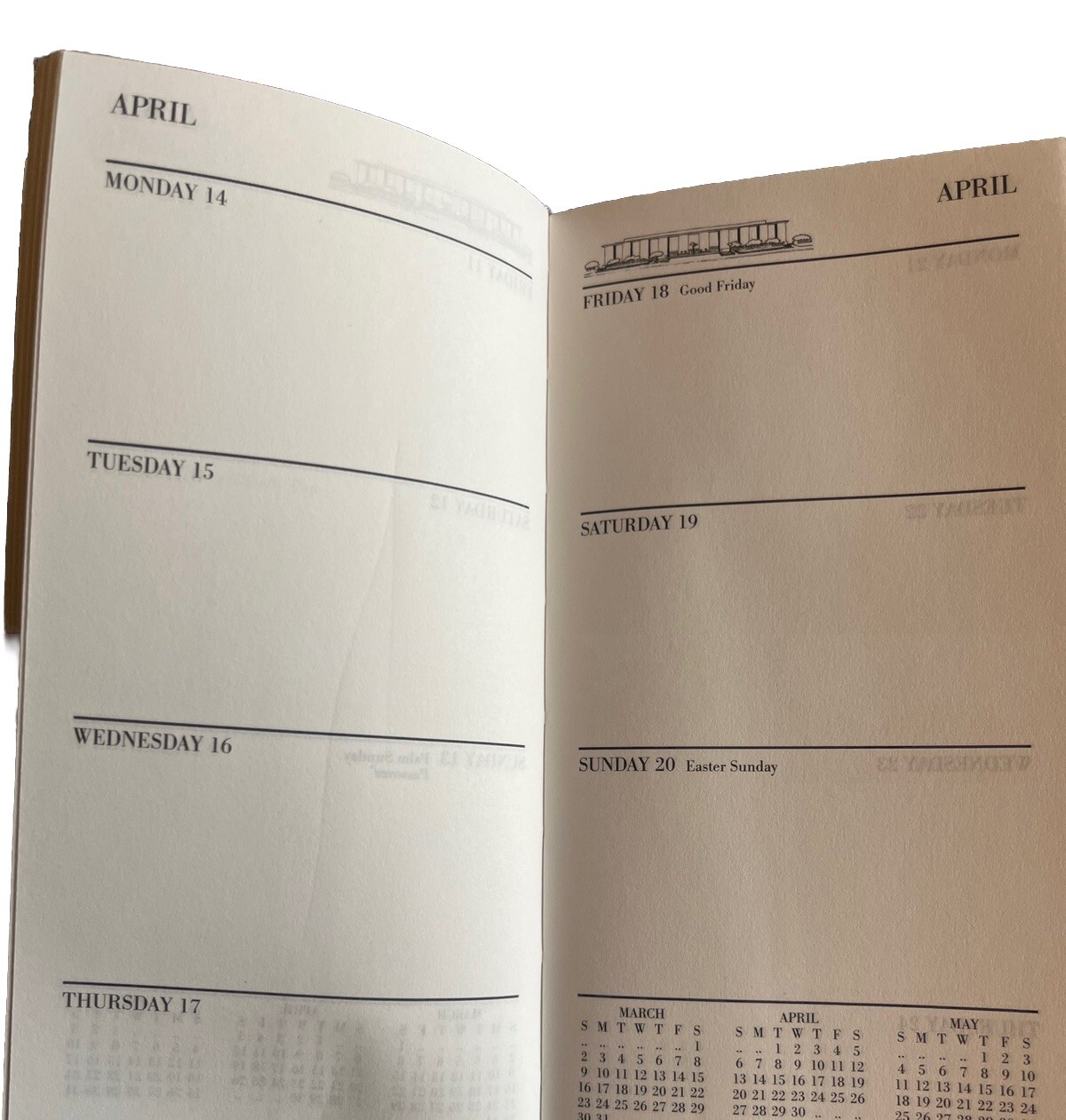 Sundial Hard Cover 2026 Day Planner And Pocket Planner