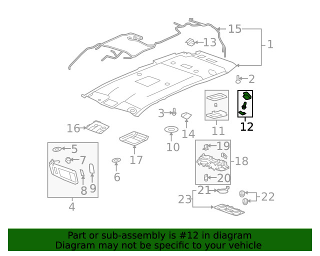 Genuine GM Coat Hook 25949571