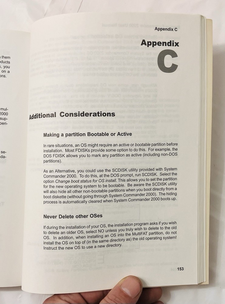 System Commander 2000 User Manual VCOM Partitioning Guide Windows Linux PB Vtg