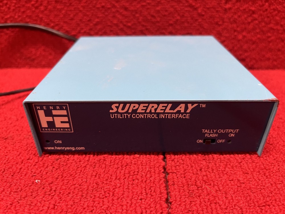 Used Henry Engineering SUPERELAY Utility Control Interface Super Relay Good Cond